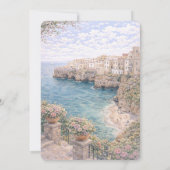 Invitation Polignano a Mare Italian Themed Bridal Shower (Dos)
