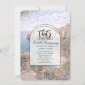 Invitation Polignano a Mare Italian Themed Bridal Shower (Devant)