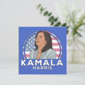 Invitation Politique Kamala Harris (Debout devant)