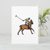 Invitation Polo 7 (Debout devant)