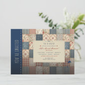 Invitation polyvalente courtepoint vintage (Debout devant)