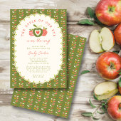 Invitation Pomme d'automne de nos yeux Whimsical Genre Neutre