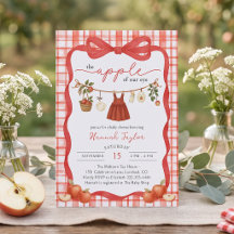 Pomme de Nos Yeux Fête Prénatale de Bébé Fille