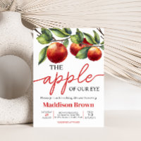 Pomme de notre Baby shower oculaire