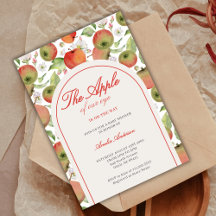Pomme De Notre Oeil Automne Baby shower Arche D'Au