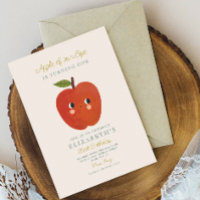 Pomme de notre oeil mignon Apple 1er anniversaire