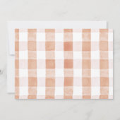 Invitation Pomme de notre panier d'yeux et de l'arbre Photo 1 (Dos)