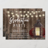 Invitation Pomme de terre Florale Bourgogne Rustique (Devant / Derrière)