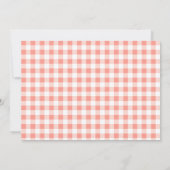 Invitation Pomme Douce De Notre Oeil | Photo 1er anniversaire (Dos)