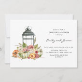 Invitation Pomme Rustique Automne Couples Lanterne Couples Do (Devant)