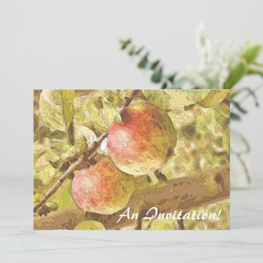 INVITATION POMMES (Debout devant)