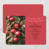 Invitation Pommier (Devant / Derrière)