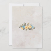 Invitation Pompas Moderne Grass Retro Rainbow Boho Anniversai (Dos)