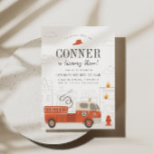 Invitation pompier Invitation d'anniversaire