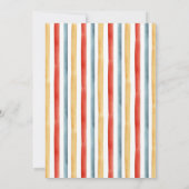 Invitation Pompier Splash Boys été Anniversaire Pool Party (Dos)