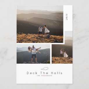 Invitation Pont minimal dans les Halls   Vacances Collage Pho