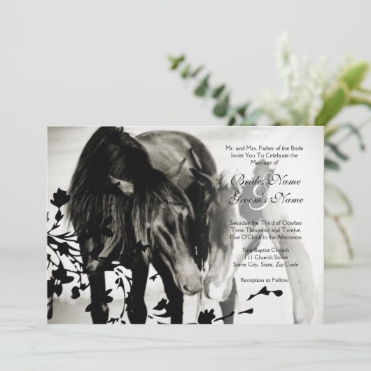 Invitation Pony Love (Debout devant)