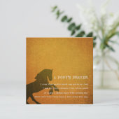 Invitation PONY PRAYER 5.25 x 5.25 card (Debout devant)
