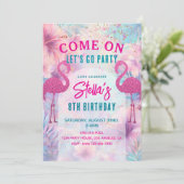 Invitation Pool Party Birthday | Pool Party  (Debout devant)