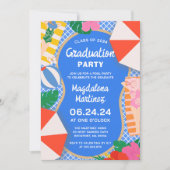 Invitation Pool Party Class of 2024 High School Graduation (Devant)
