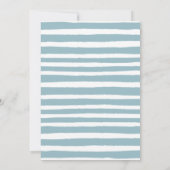 Invitation Pool Party, Dernière journée de l'école (Dos)