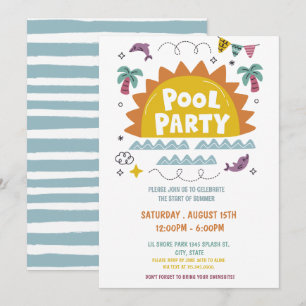 Invitation Pool Party, Dernière journée de l'école