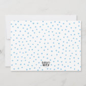 Invitation Pool Party in Winter Boys Piscine intérieure (Dos)