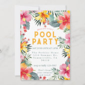 Invitation Pool Party Summer BBQ  (Devant)