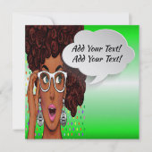 Invitation Pop Art (Devant)