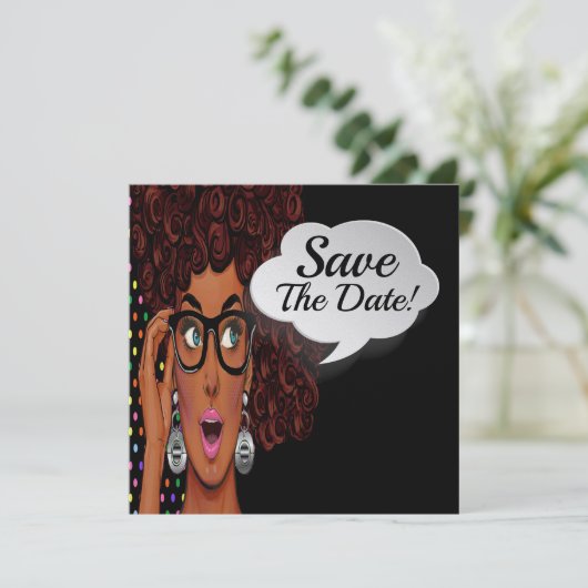 Invitation Pop Art (Debout devant)