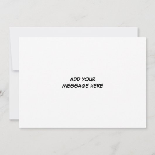 Invitation POP ART Fun Retro Comédie Livre Pop Art (Dos)