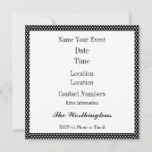 Invitation Pop Art PARTY (Dos)