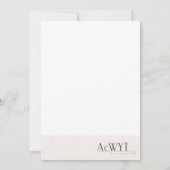 Invitation POP flower card -iris- (Dos)