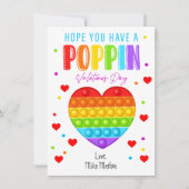 Invitation Pop It Valentine's Day Cards (Devant)