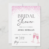 Invitation Pop the Bubbly : une fête de la Fête des mariées (Devant)