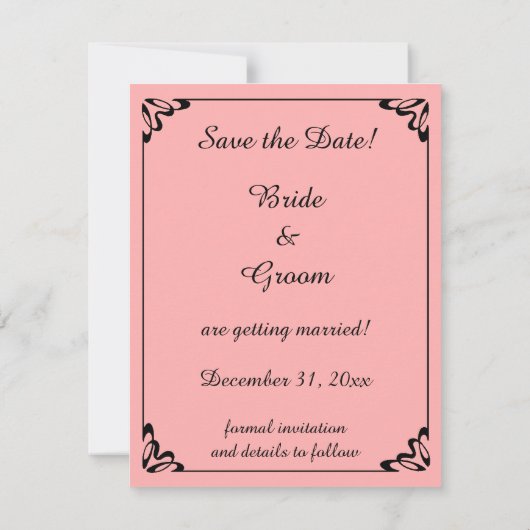 Invitation Popcorn Corny Question, Cute Retro Enregistrer la  (Dos)