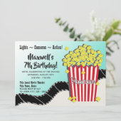 Invitation Popcorn et un film (Debout devant)