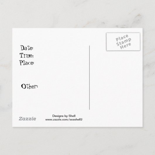 Invitation Popcorn Party (Dos)