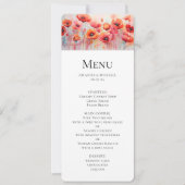 Invitation Poppies d'aquarelle rouge dans un Mariage de champ (Devant)