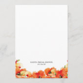 Invitation Poppy Trouvez la Fête des mariées invitée Jeu de B (Dos)