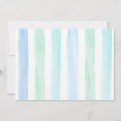 Invitation Popsicle Blue Ombre Chill Avec Nous Anniversaire (Dos)