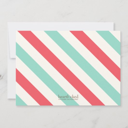 Invitation Popsicle fête d'anniversaire (Dos)