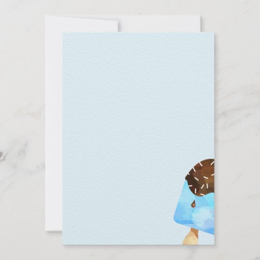 Invitation Popsicle Party N'importe quel âge garçons Super Co (Dos)