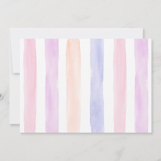 Invitation Popsicle Rose Pop Plus Anniversaire (Dos)