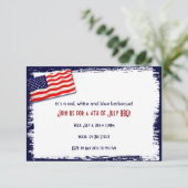 Invitation Popsicle Stick Folkart (Debout devant)