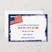 Invitation Popsicle Stick Folkart (Devant / Derrière)