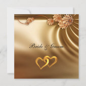 Invitation Populaire Élégante Mariage (Devant)