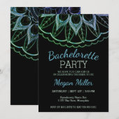 Invitation populaire Mandala Bachelorette Party (Devant / Derrière)