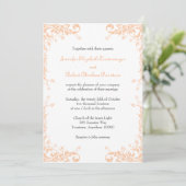 Invitation Porche de vigne Mariage (Debout devant)