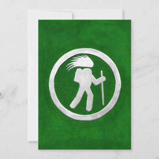 Invitation Porcupine Trail Marker (Devant)